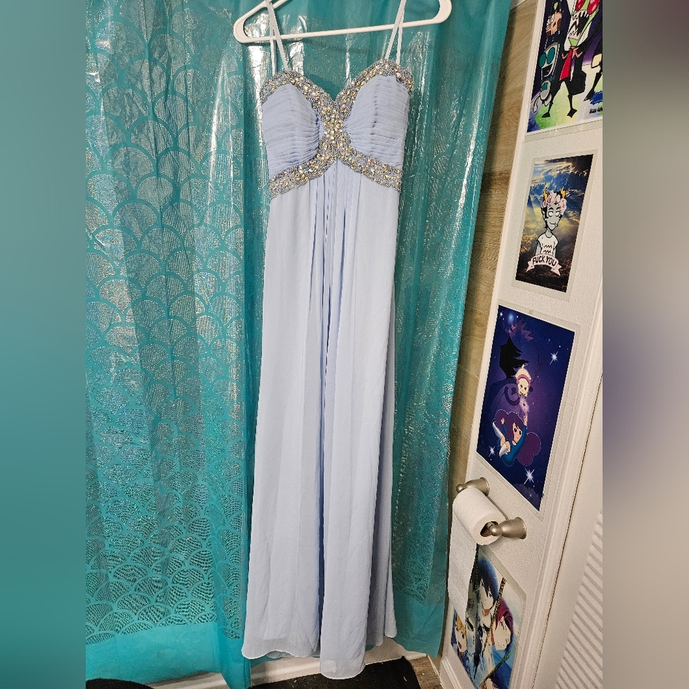 Xscape blue formal dress, size 6